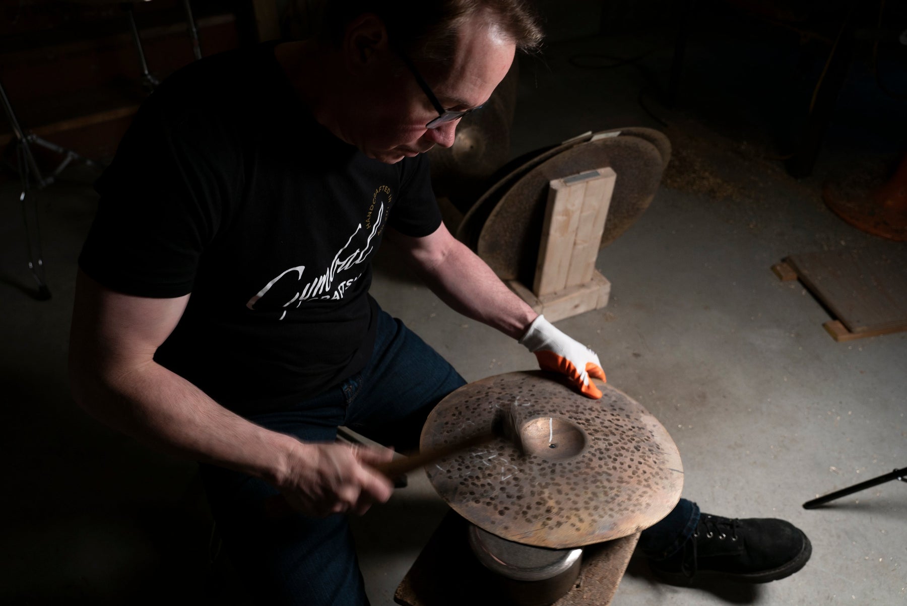 Paul Francis of Cymbal Craftsman visits on June 27th