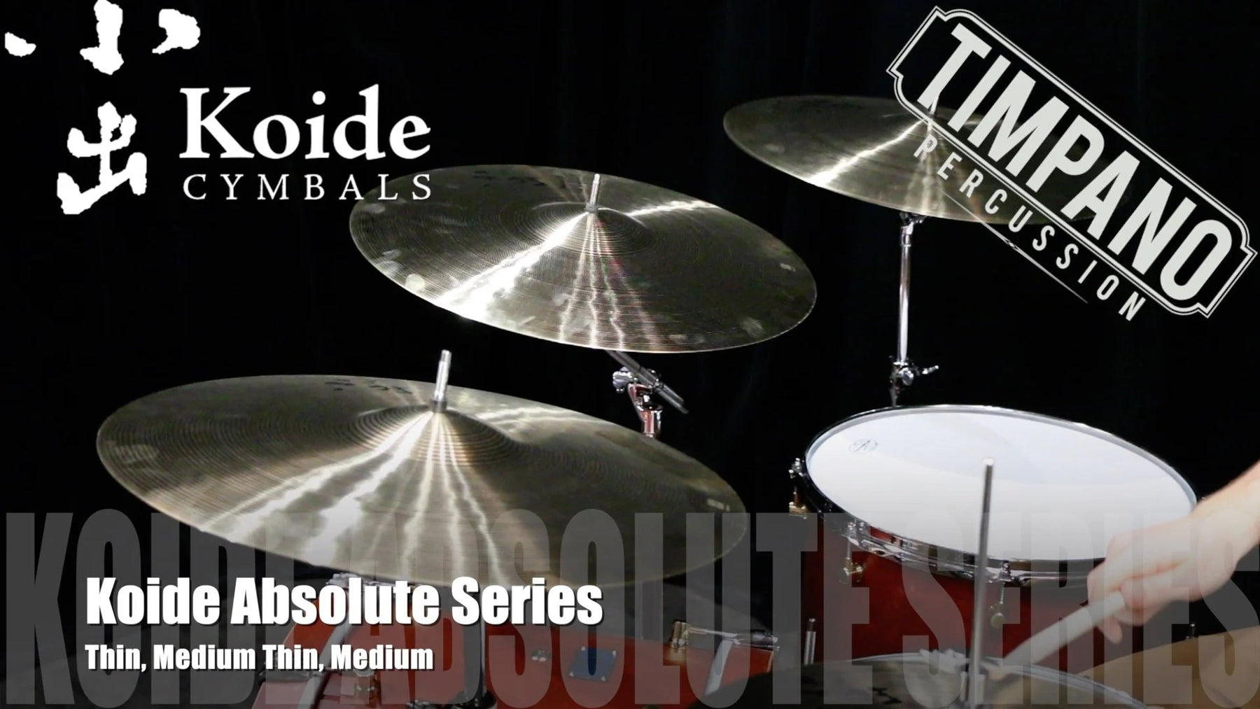 Koide Cymbals - Timpano-percussion