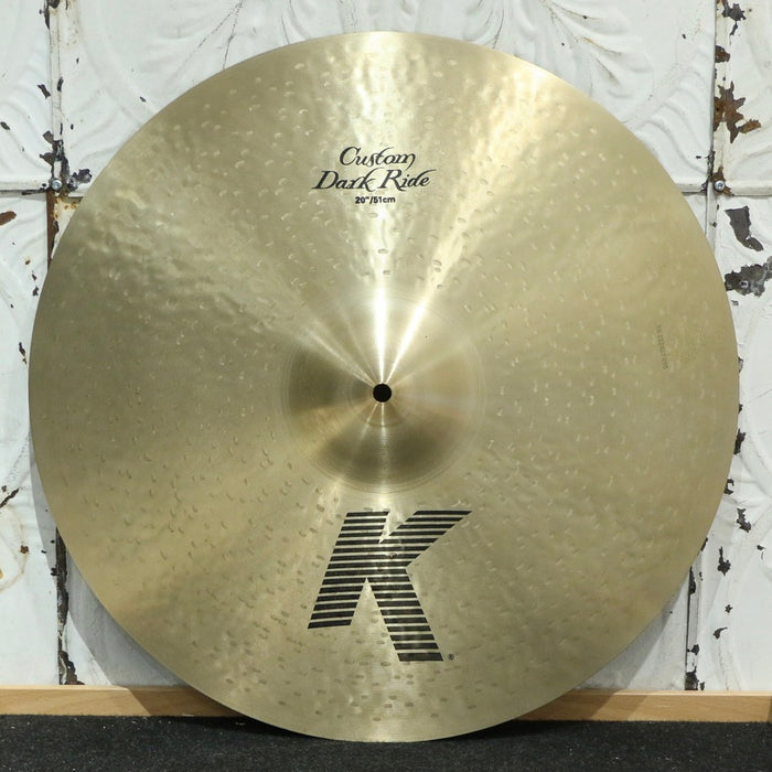 Cymbale ride usagée Zildjian K Custom Dark 20po (2216g)