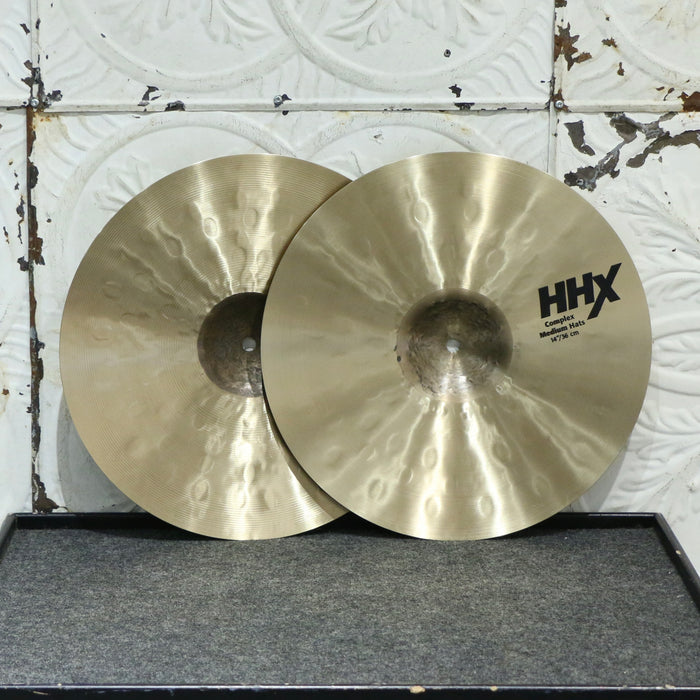 Cymbales hi-hat Sabian HHX Complex Medium 14po (1026/1272g)