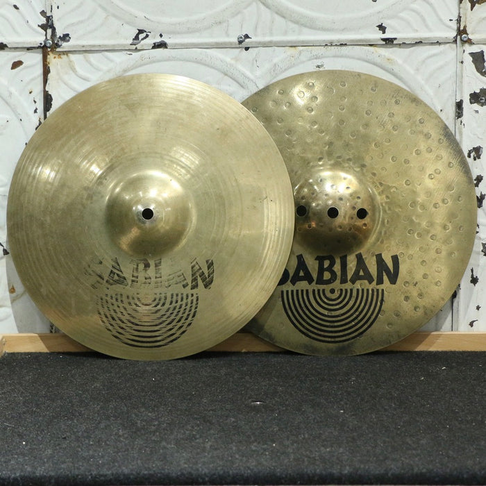 Cymbales hi-hat usagées Sabian HH Fusion 13po (818/1445g)