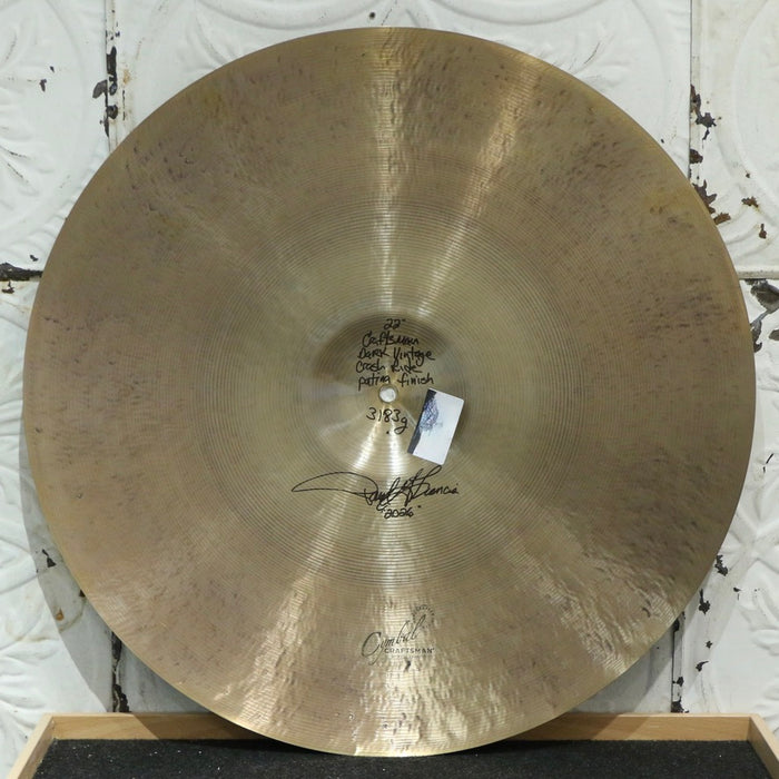 Cymbale crash/ride Cymbal Craftsman Dark Vintage 23po - w/patina (3183g)