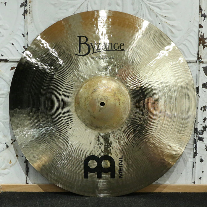 Meinl Byzance Traditional Polyphonic Brilliant Crash Cymbal 20in (1802g)