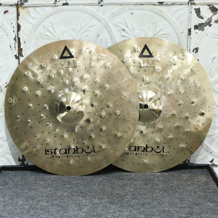 Cymbales hi-hat Istanbul Agop Xist Dry Dark Brilliant 15po (686/1116g)