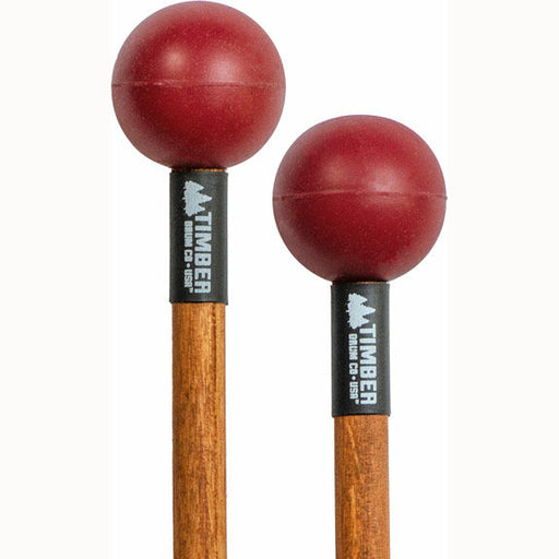 Timber Drum Company Extra Soft Rubber Mallets w/ Solid Hardwood Handles - Timpano-percussion