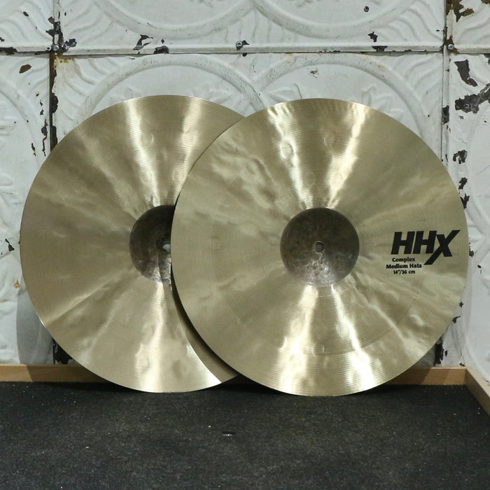 Sabian HHX Complex Medium Hi-hat Cymbals 14in  (956/1322g)
