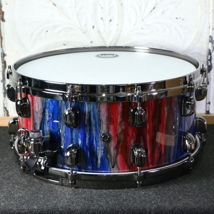 Tama Starclassic G-Walnut/Birch Limited Snare Drum 14X6.5in - Crimson Sapphire Cascade