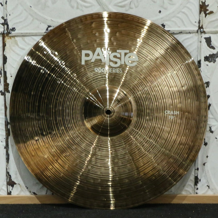 Paiste 900 Natural Crash Cymbal 19in (1644g)
