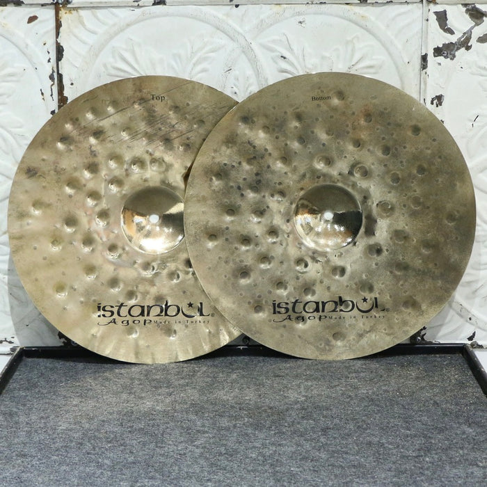 Cymbales hi-hat Istanbul Agop Xist Dry Dark Brilliant 15po (686/1116g)