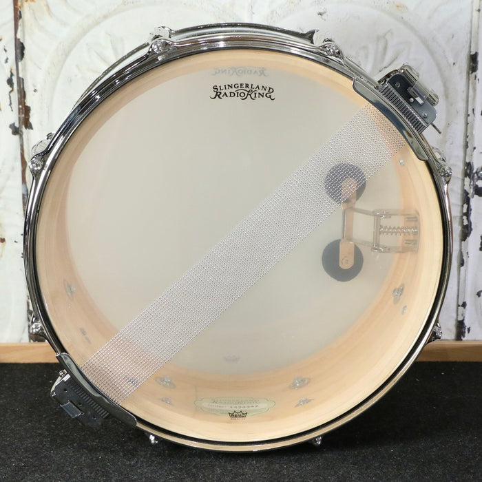 Caisse claire Slingerland Radio King Solid Maple 14X5.5po - Gold Glass