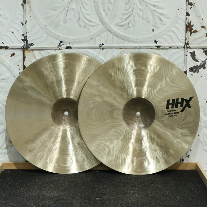 Cymbales charleston Sabian HHX Complex Medium 14 pouces (944/1338 g)