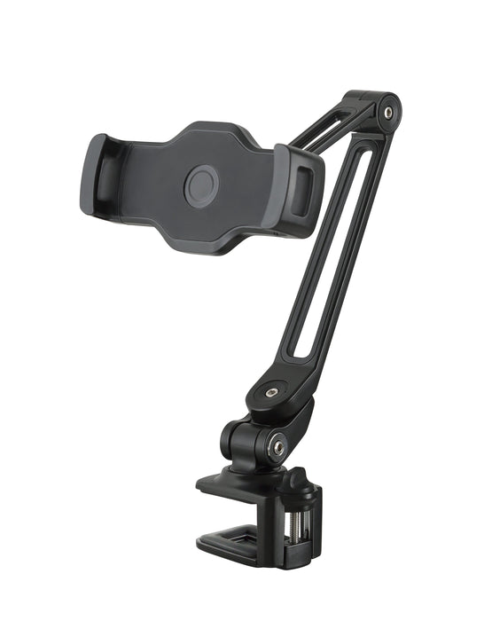Support pivotant K&M pour téléphone/tablette (appareils de 10,2 à 13 pouces) - Noir