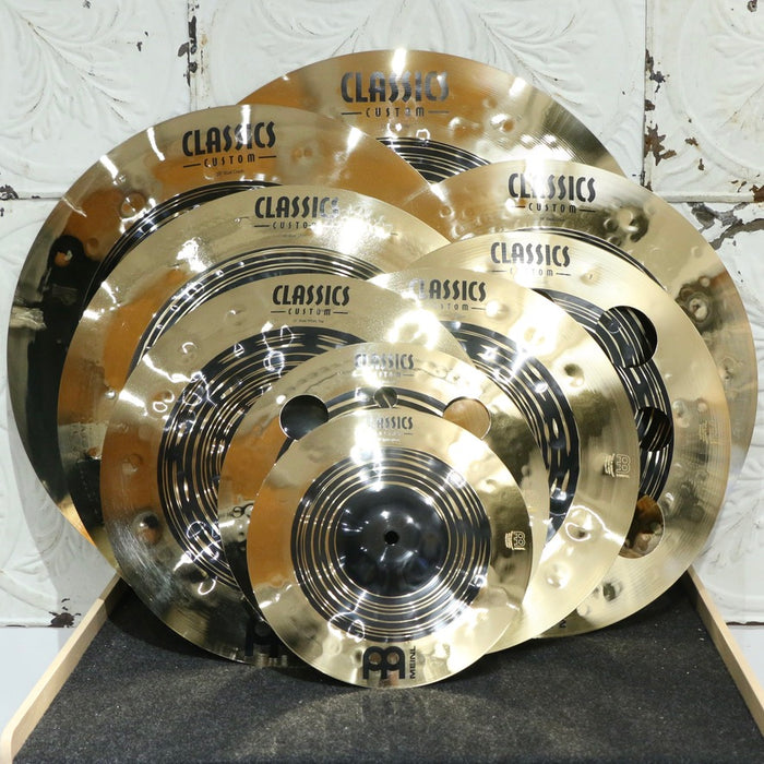 Ensemble de cymbales Meinl Classics Custom Dual Expanded #2 10-12-15-16-18-18-20-22po