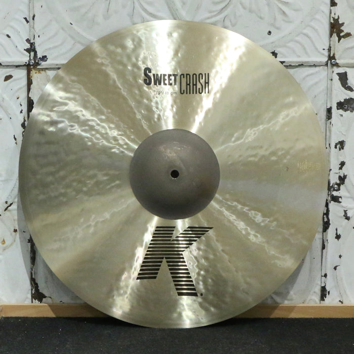 Cymbale crash Zildjian K Sweet 19po (1542g)