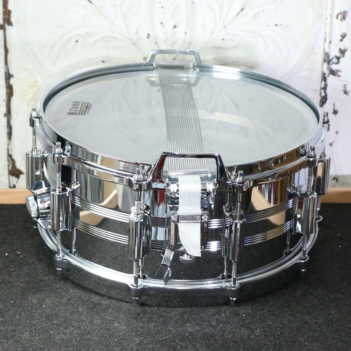 	Caisse claire usagée Tama Mastercraft Steel 50th Anniversary 14X6.5po