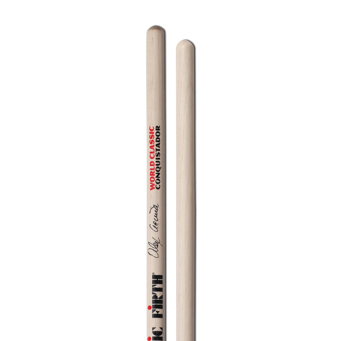 Vic Firth Alex Acuña Conquistador Timbale Sticks 7/16in - clear