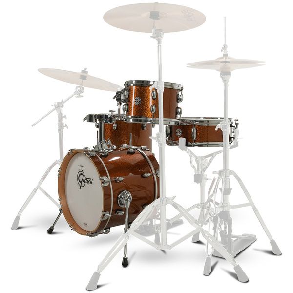 Gretsch Catalina Club Shell Pack - 7x10 12x13 12x16 5x13in - Bronze Sparkle