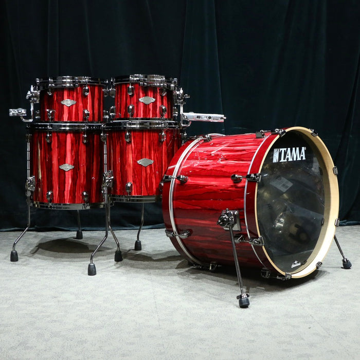 Batterie usagée Tama Starclassic Performer 22-10-12-14-16po - Crimson Red Waterfall