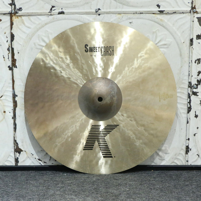 Used Zildjian K Sweet Crash Cymbal 16in (924g)