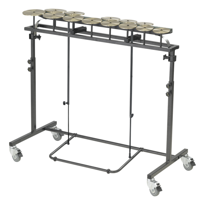 Kolberg 2370CRD c6-c7 octave crotales and stand with damper