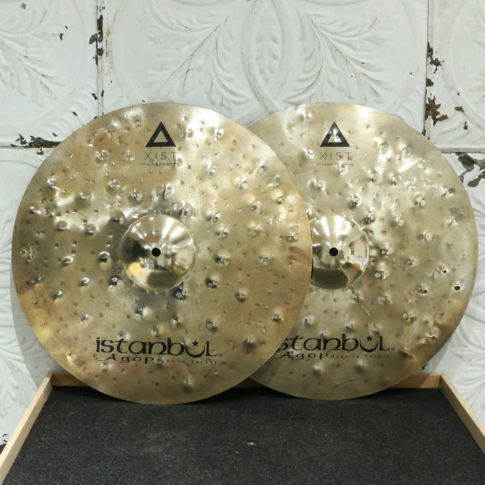 Cymbales hi-hat Istanbul Agop Xist Dry Dark Brilliant 17po (1138/1552g)
