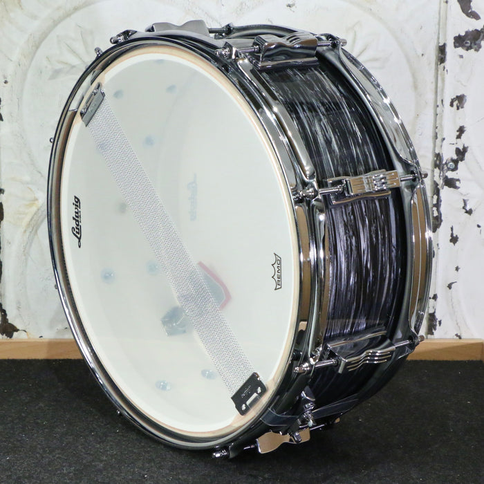 Caisse claire Ludwig Legacy Mahogany Jazz Fest 14X5.5po - Vintage Black Oyster
