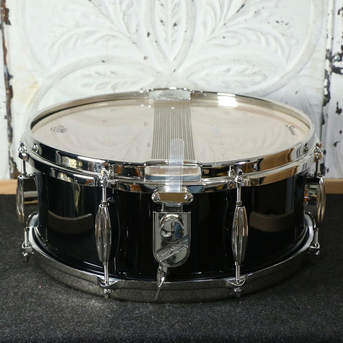 Caisse claire Slingerland Studio King 14X5.5po - Del Norte Black Lacquer