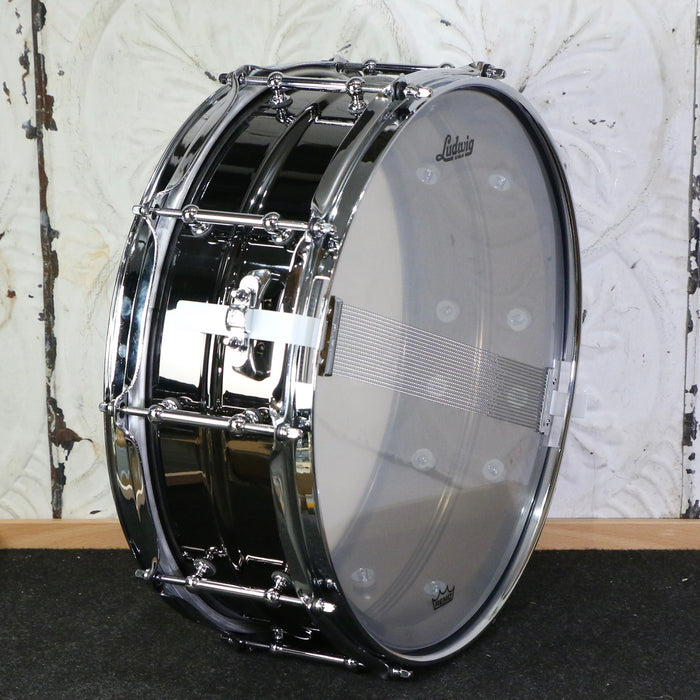 Ludwig B-Stock 5X14 Black Beauty Tube Lugs Snare Drum