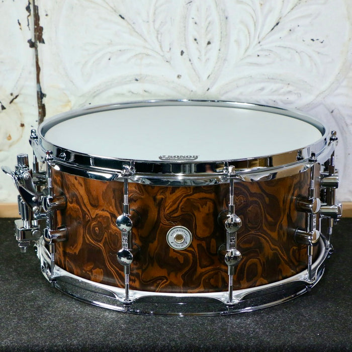 Sonor Momentum Maple Snare Drum 14X6.5in - California Burl