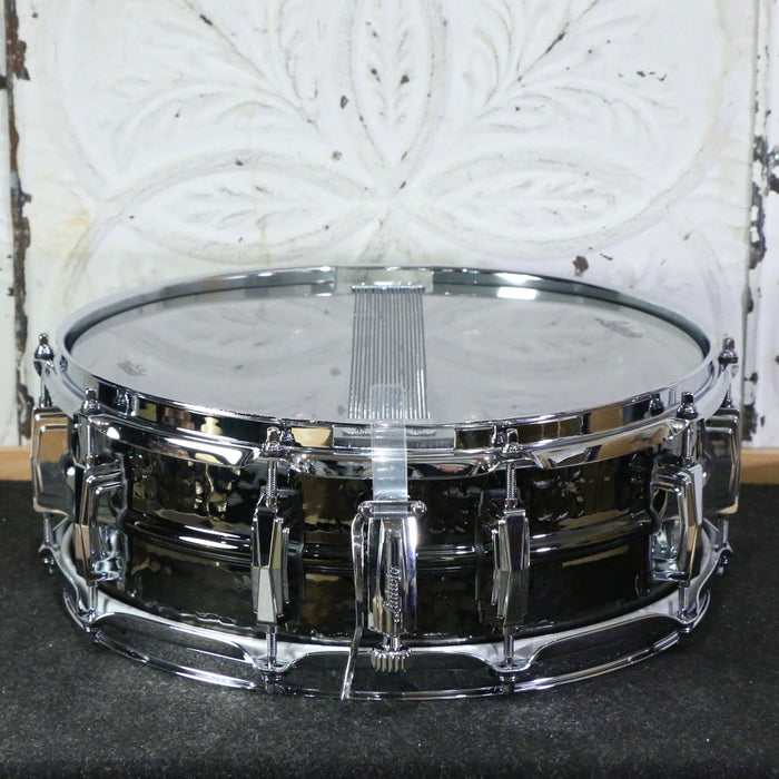 Ludwig Hammered Black Beauty LB416K Snare Drum 14X5in