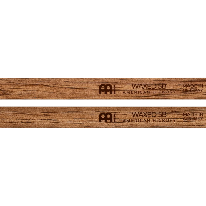 Meinl Waxed 5B Drumstick Hickory Medium Acorn tip Pair