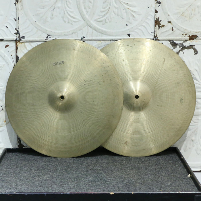 Cymbales frappées usagées Sabian Band 16po (1726/1780g)