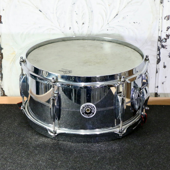 Caisse claire usagée Gretsch Brooklyn Chrome Over Steel 12X6po