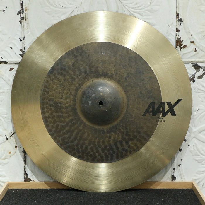 Cymbale ride usagée Sabian AAX Omni 22po (2384g)