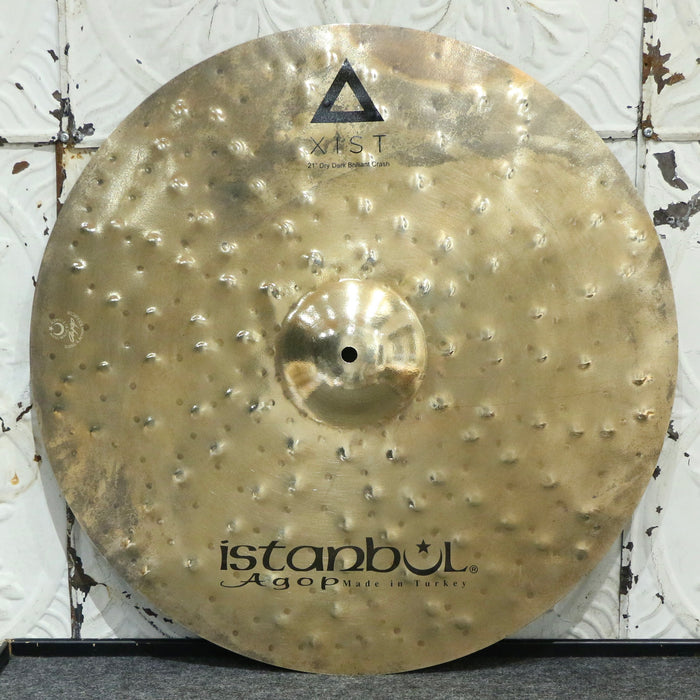 Cymbale crash Istanbul Agop Xist Dry Dark Brilliant 21po (1654g)