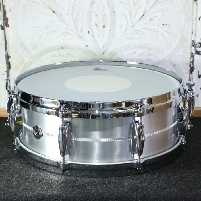 Caisse claire Gretsch USA Custom Solid Aluminum 14X5po - 8-lugs