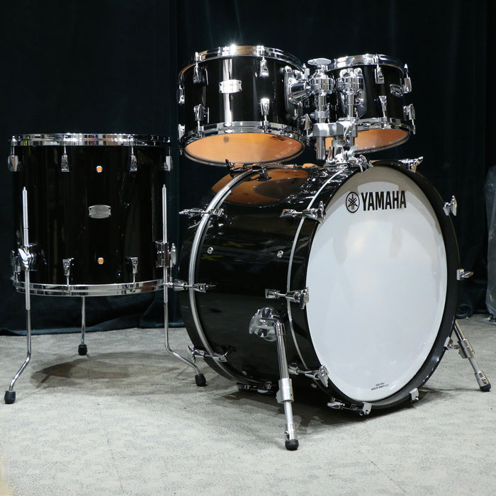 Yamaha Absolute Hybrid Maple Drum Kit 22X14-10-12-16in - Solid Black