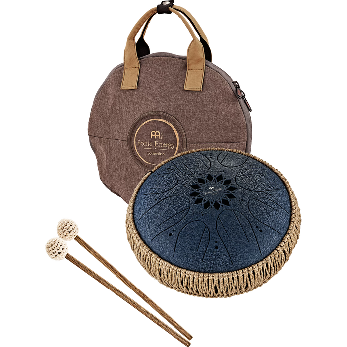 Meinl Sonic Energy Medium Octave Steel Tongue Drum C Minor Navy Blue - Timpano-percussion
