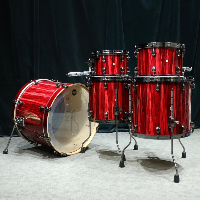 Batterie usagée Tama Starclassic Performer 22-10-12-14-16po - Crimson Red Waterfall