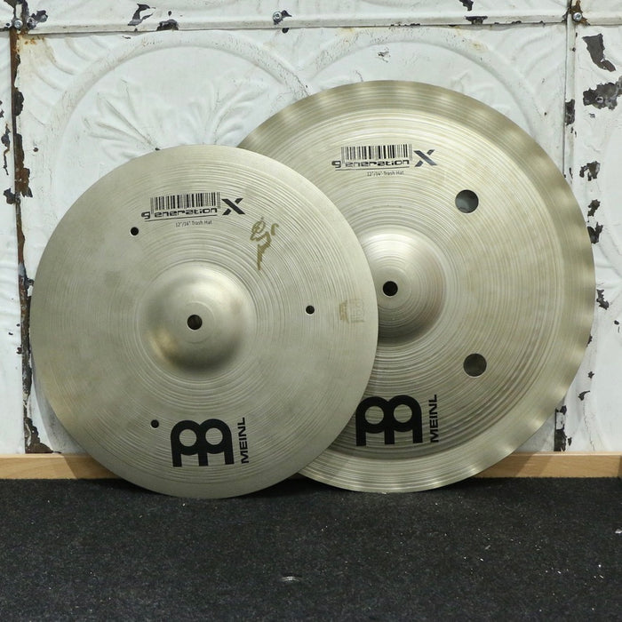 Cymbales stack usagées Meinl Generation X Trash Hat 12/14po (536/750g) - SIGNÉES
