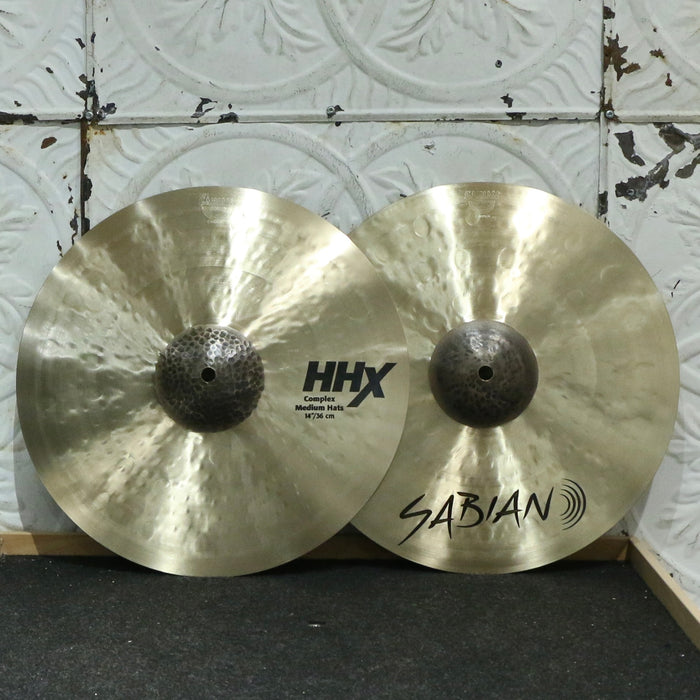 Sabian HHX Complex Medium Hi-hat Cymbals 14in  (956/1322g)