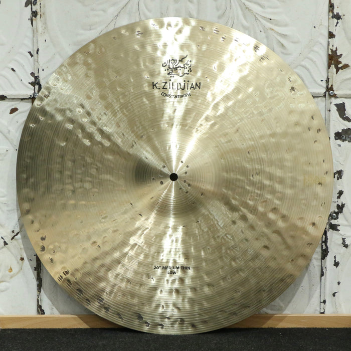 Cymbale ride Zildjian K Constantinople Medium Thin Low 20po (1952g)