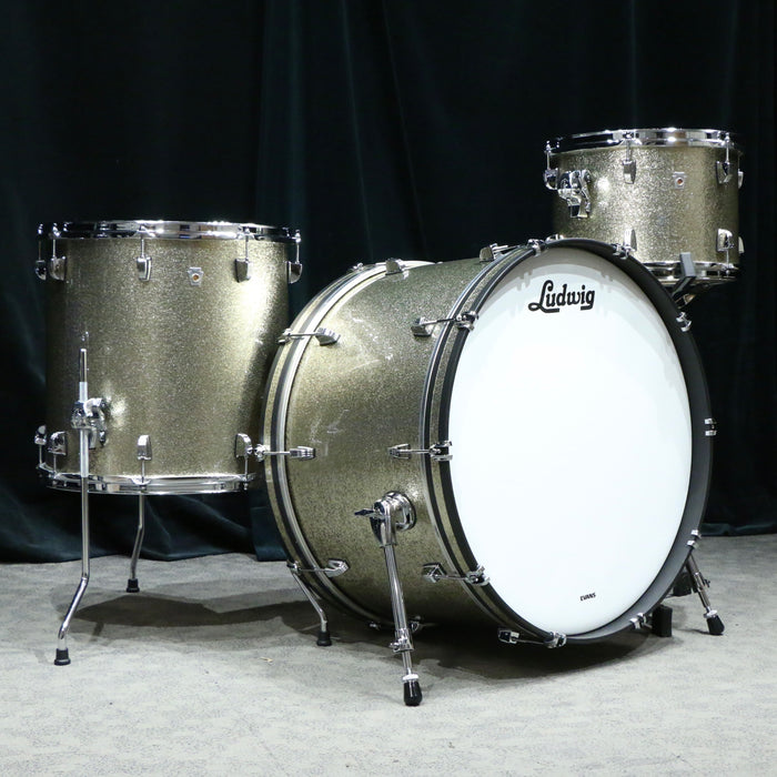 Ludwig NeuSonic Drum Kit 24-13-16in - Titanium Super Sparkle