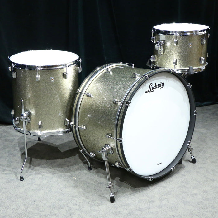 Ludwig NeuSonic Drum Kit 24-13-16in - Titanium Super Sparkle