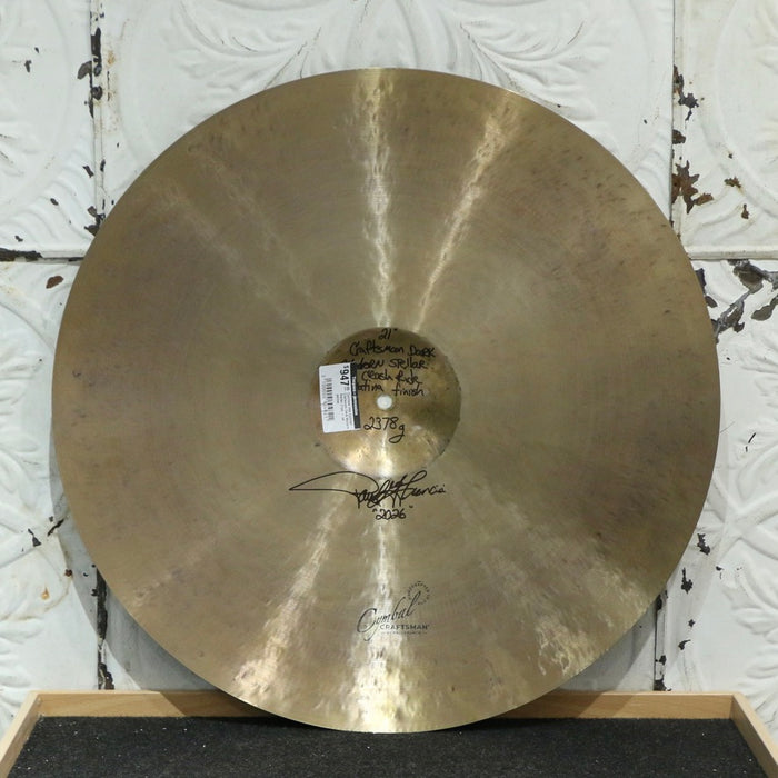 Cymbale ride Cymbal Craftsman Dark Modern Stellar 21po - w/patina (2378g)