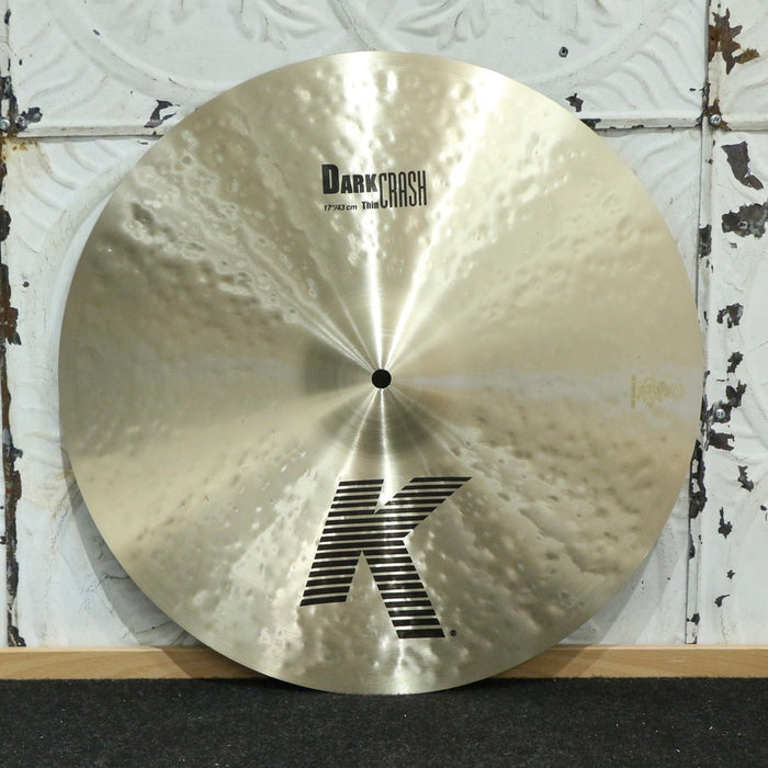 Zildjian K Dark Thin Crash Cymbal 17in (1250g)