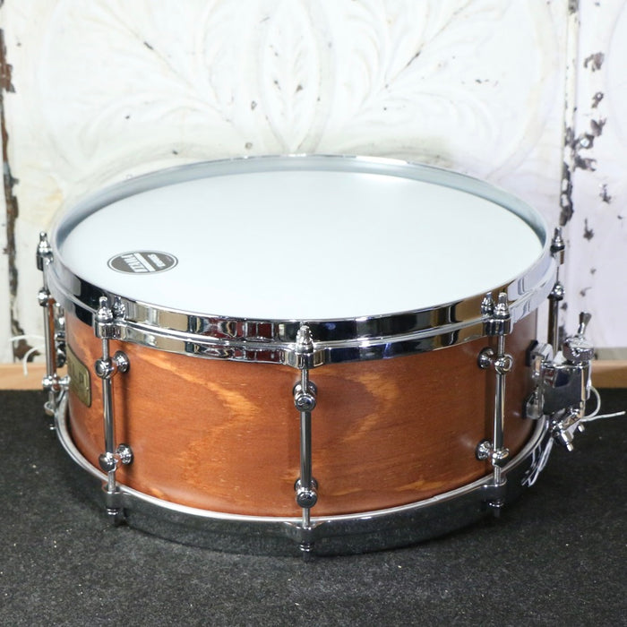 Used Tama SLP Fat Spruce Snare Drum 14X6in