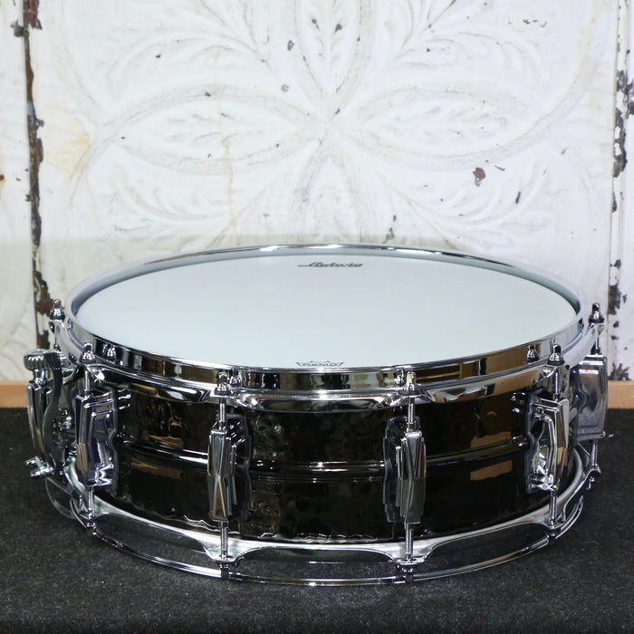 B-Stock Ludwig 5X14 Hammered Black Beauty Snare Drum