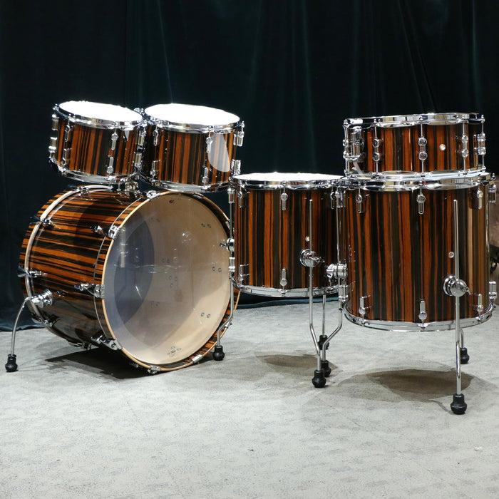 Sonor AQ2 150th Anniversary Drum Kit 22-10-12-14-16+14in - Ebony High Gloss