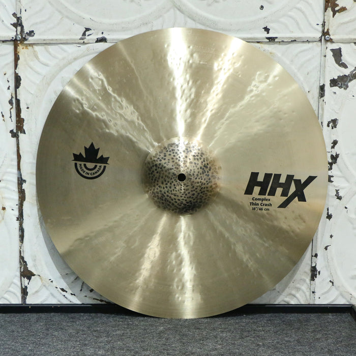 Sabian HHX Complex Thin Crash Cymbal 18in (1350g)